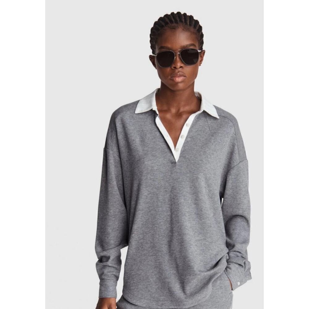 Rag & Bone Joan Cotton Blend Henley women's size small SOLD OUT!